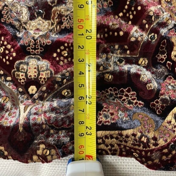 Vintage Silk Blend Jacket Size 1 (Equiv 14 / 16) - Picture 8 of 9